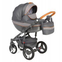 D43 - Детская коляска Adamex Monte Carbon 3 в 1